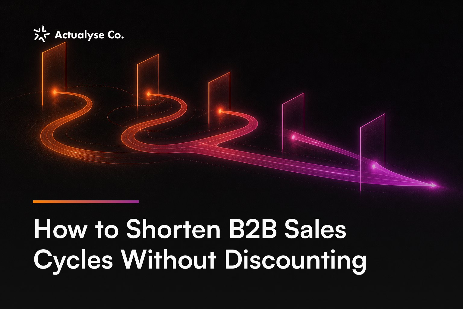 How to Shorten B2B Sales Cycles Without Discounting