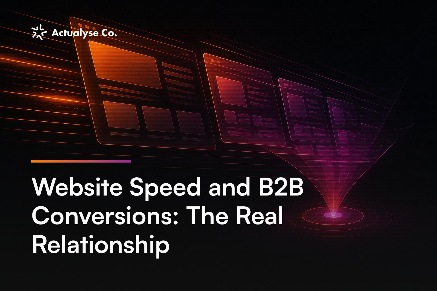 Website Speed and B2B Conversions: The Real Relationship